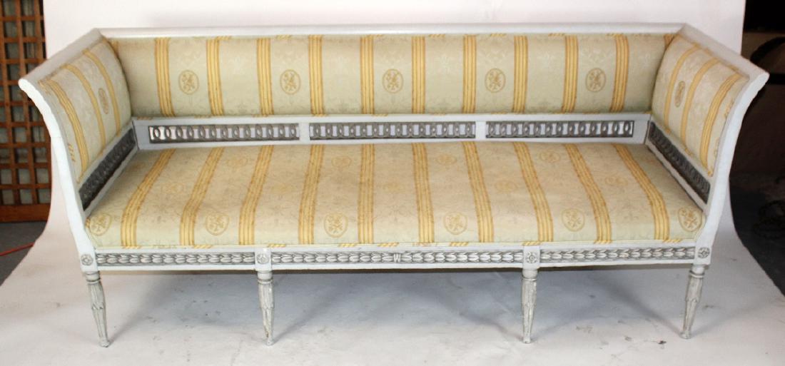 Swedish Gustavian style bench (1 of 7)