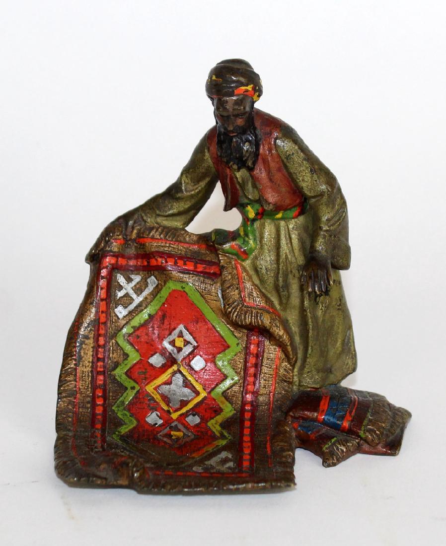 Austrian cold painted bronze figurine (1 of 4)