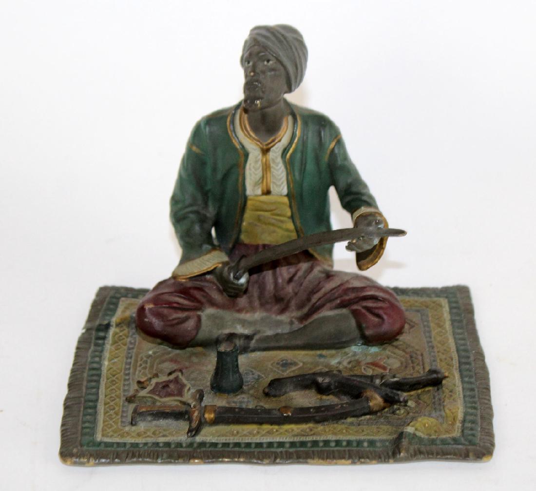 Austrian cold painted bronze figurine (1 of 4)