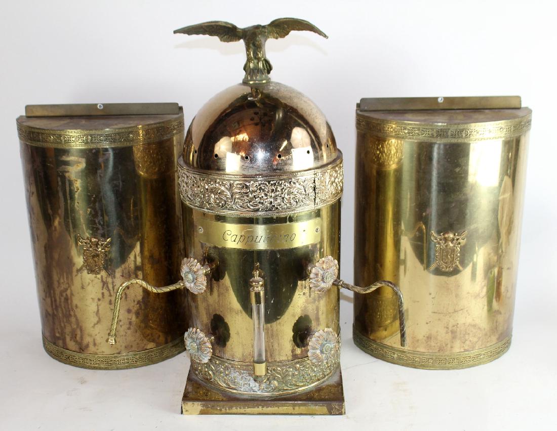 Brass Cappuccino Machine with eagle (1 of 4)
