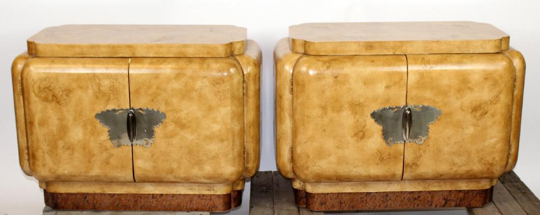 Pair of Henredon "Circa East" nightstands (1 of 6)