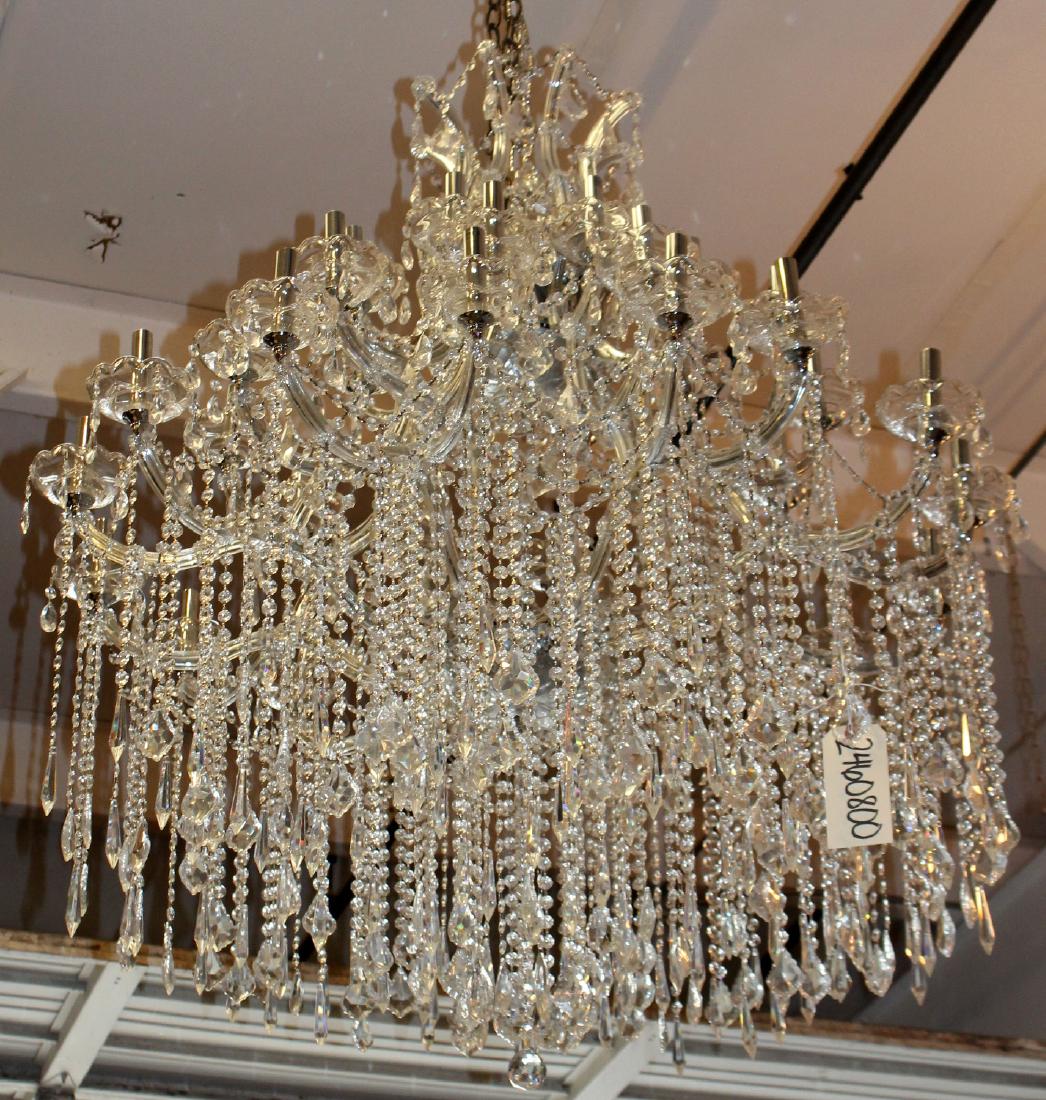 Grand scale Maria Teresa crystal chandelier (1 of 4)