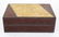 Mahogany and stingray leather box