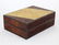 Mahogany and stingray leather box - 3