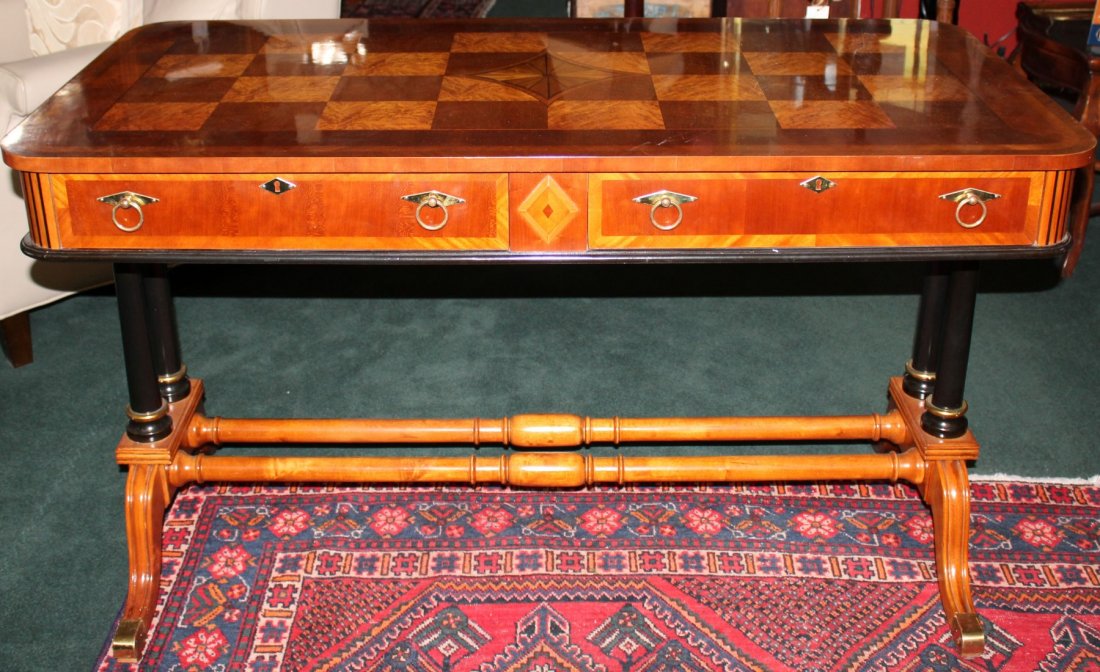 French Empire style bureauplat desk (1 of 5)