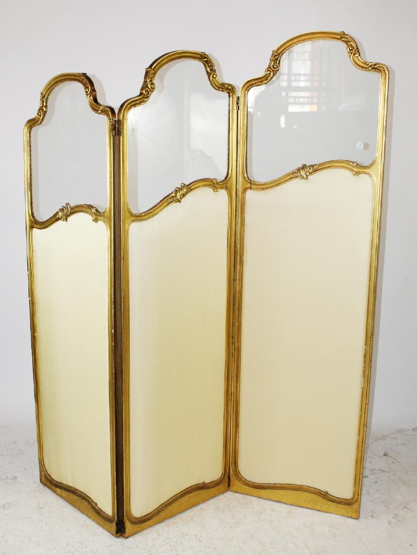 French Louis XV gilt dressing screen (1 of 5)