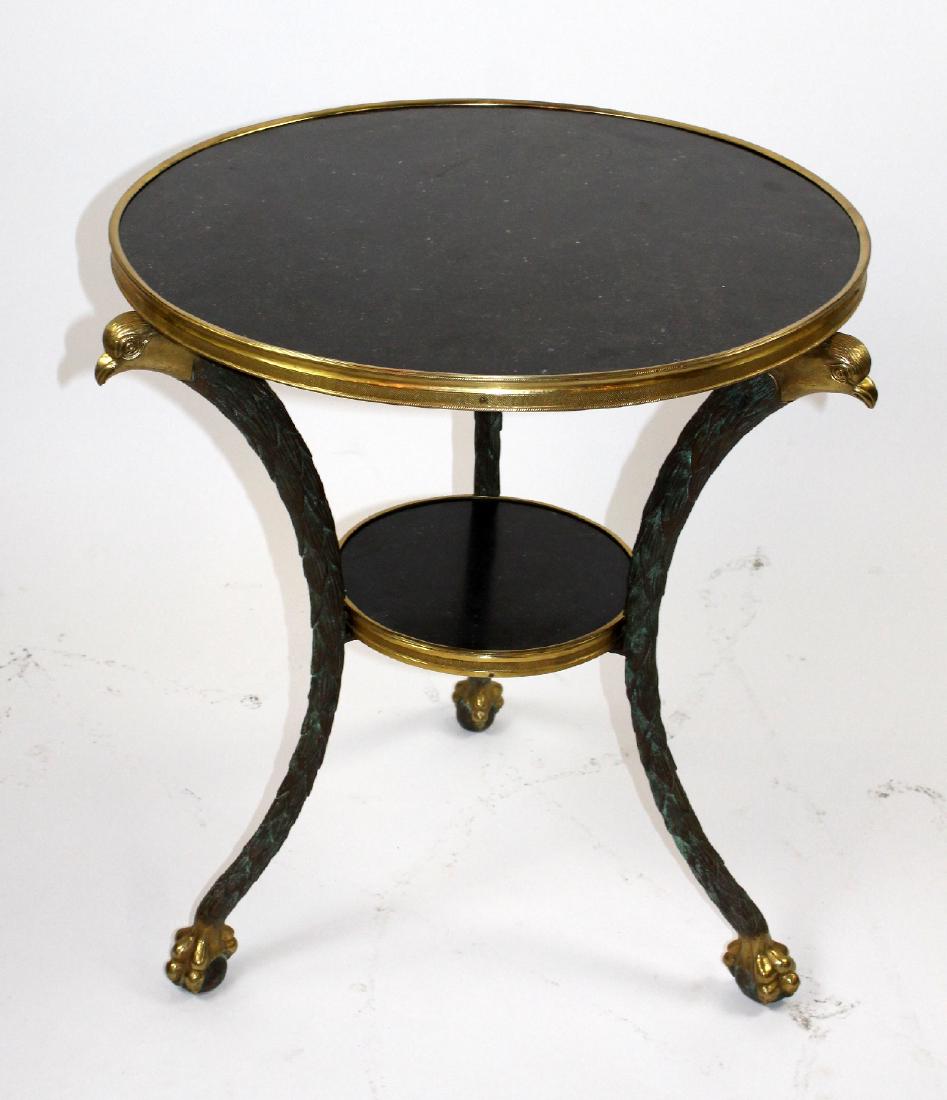 Empire style gueridon table with eagles (1 of 3)