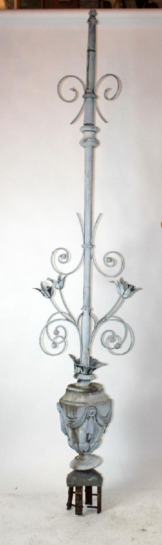 French 19th century zinc weathervane (1 of 7)