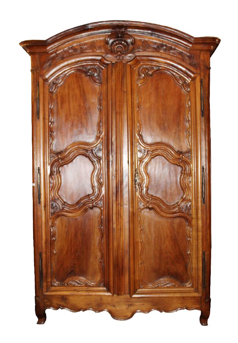 Monumental French 18th century Lyonnais armoire (1 of 5)