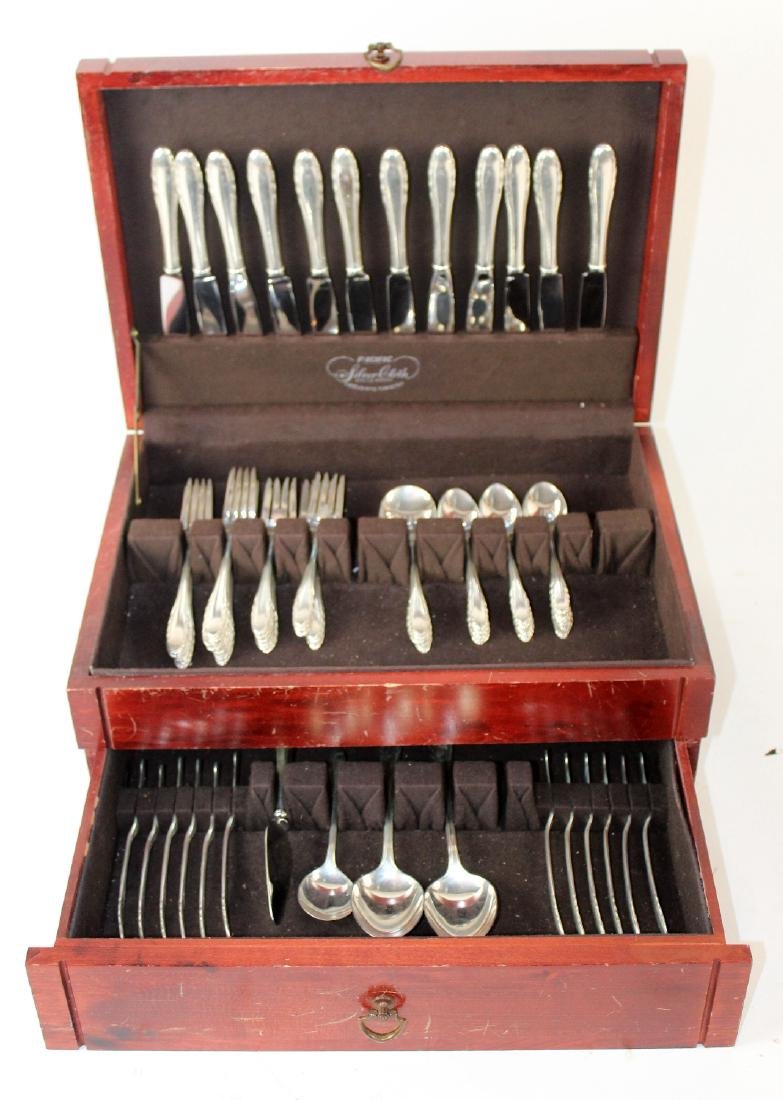 Gorham Lyric sterling silver service for 12 (1 of 6)