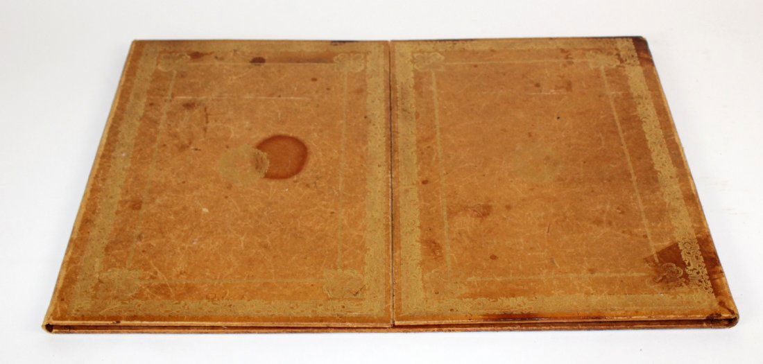 Vintage Leather Desk Blotter