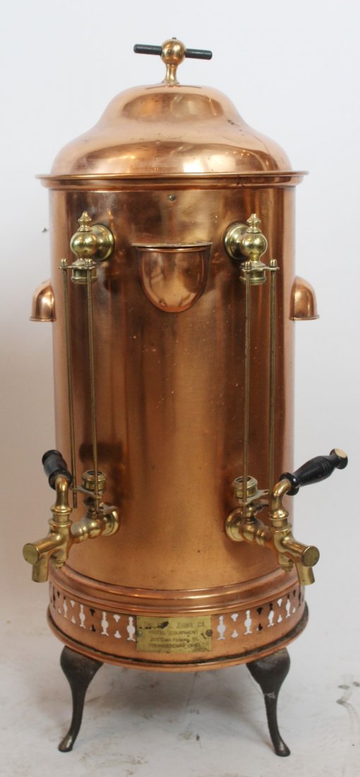 Polished copper hotel coffee pot (1 of 7)