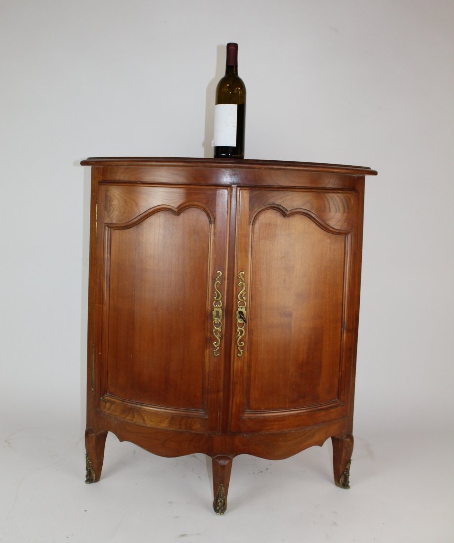 French Louis XV style petit corner cabinet (1 of 5)