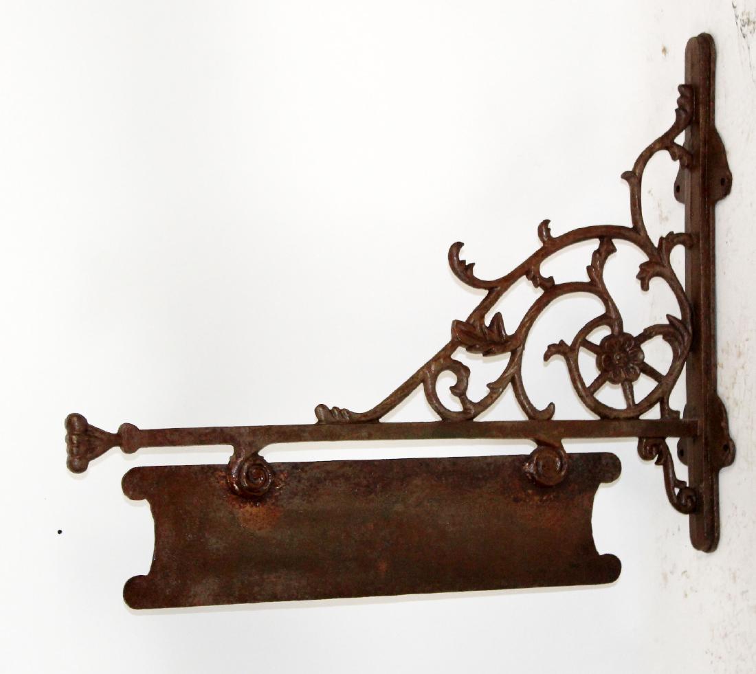 Iron sign bracket (1 of 5)