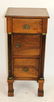 French Directoire 3 drawer chevet