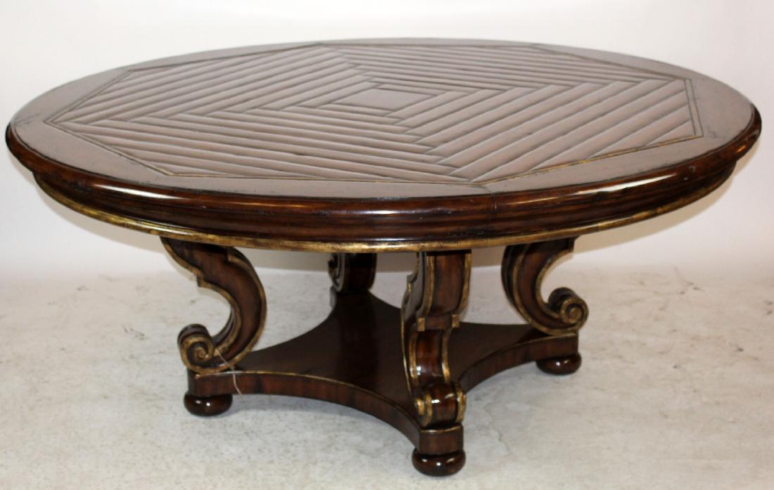 Lovely henredon round dining table Henredon Arabesque 72 Round Mahogany Dining Table Mar 25 2018 King Galleries In Ga