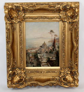 Sold at Auction: N. BERTIN: Venetian Scene - Oil Painting