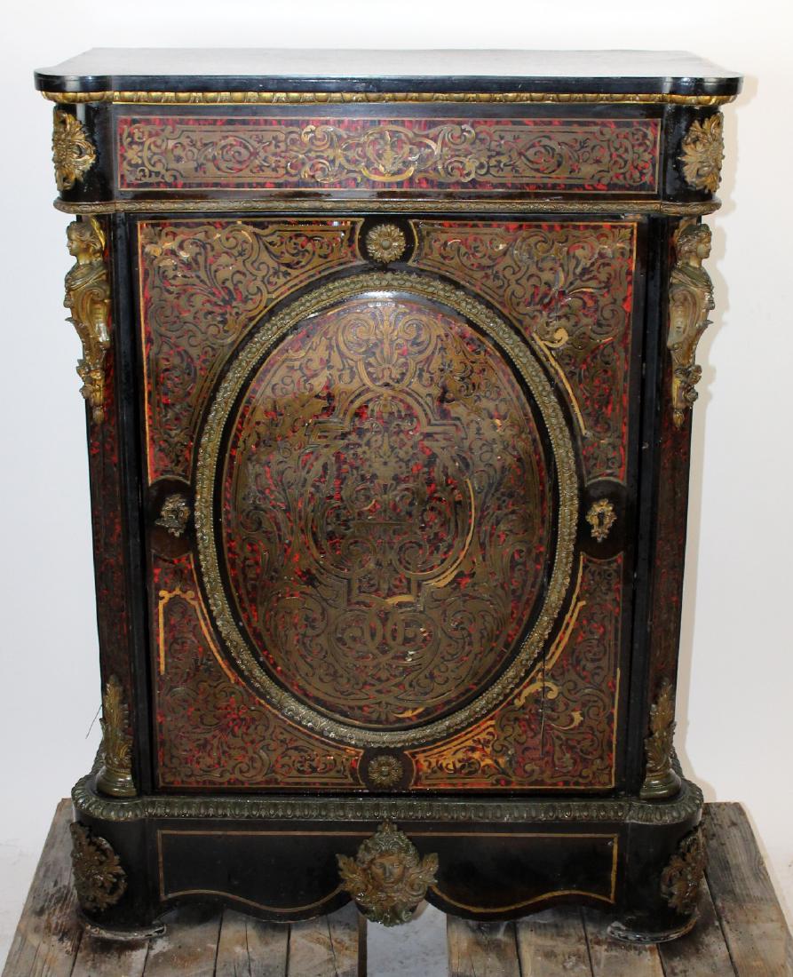 Louis XVI Boulle style cabinet (1 of 5)