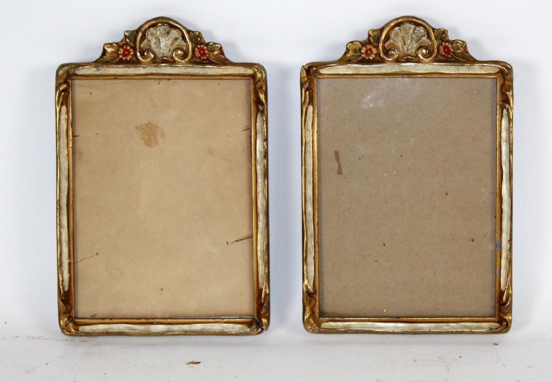 Pair of Italian painted frames (1 of 6)