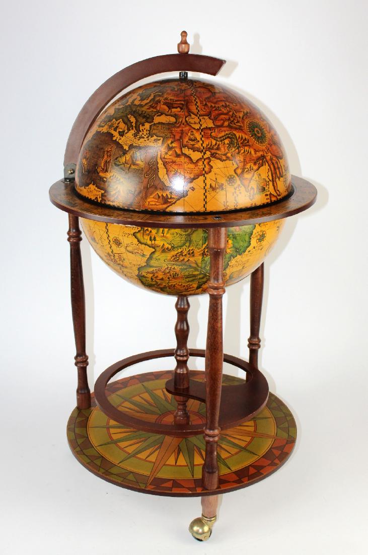 Vintage Celestrial globe bar on castors (1 of 7)