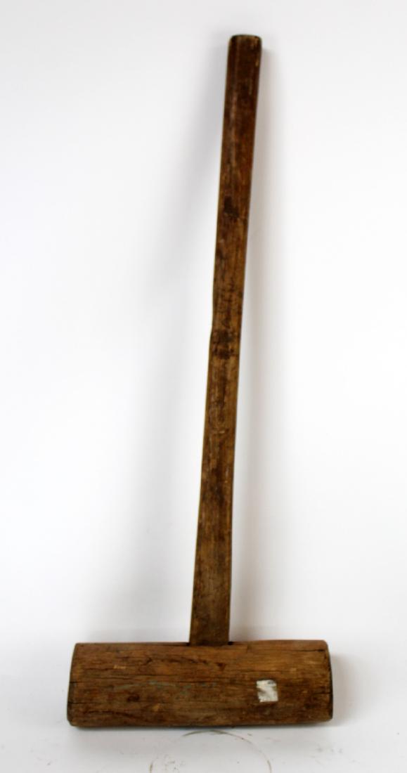 Antique primitive wooden mallet (1 of 5)