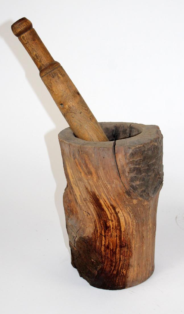 Primitive mortar and pestle (1 of 4)