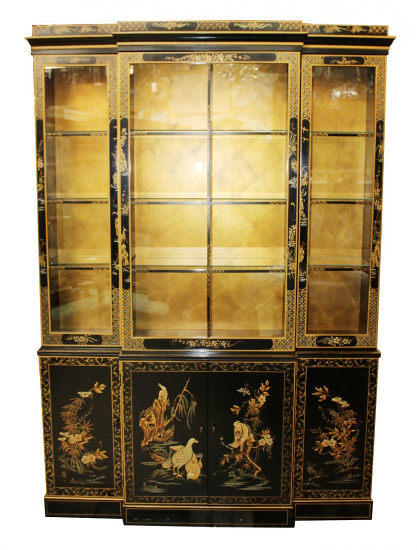 Drexel Heritage Chinoiserie china cabinet (1 of 5)