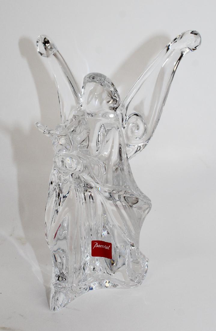 Baccarat crystal Angel of peace figurine (1 of 4)