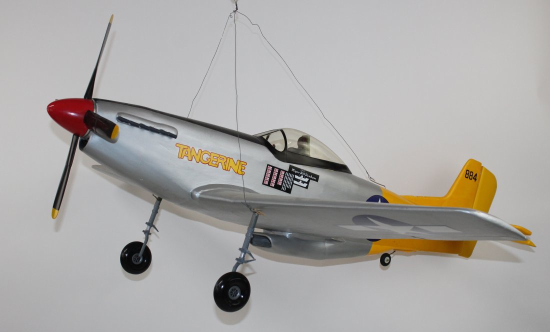 Airplane model of twin engine fighter "Tangerine" (1 of 5)