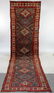 3'7" x 13'7" Semi-antique Persian wool runner