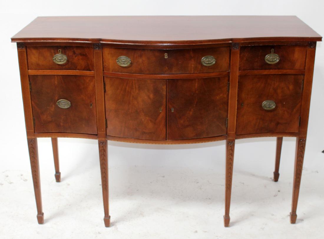 Hepplewhite mahogany sideboard (1 of 6)
