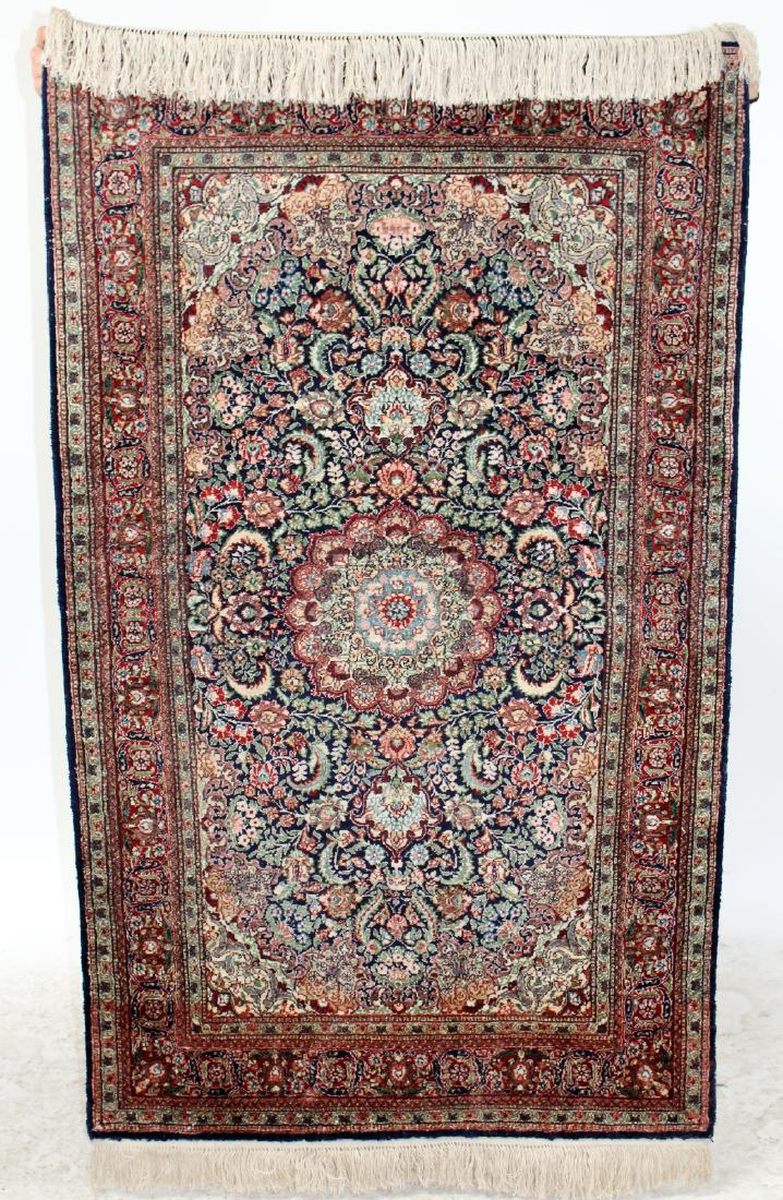 3' x 5' Persian silk carpet (1 of 7)