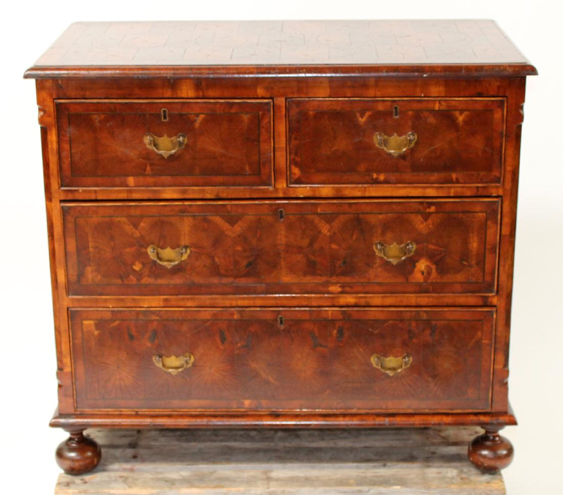 English George III chest of drawers (1 of 8)