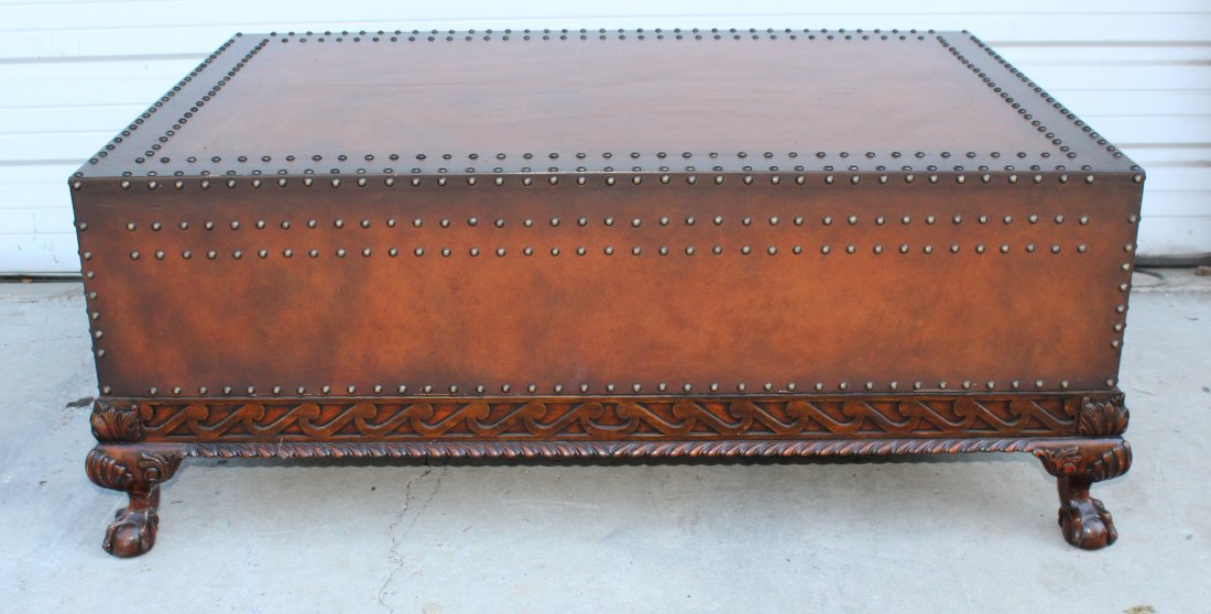 Ralph Lauren square cocktail table (1 of 5)