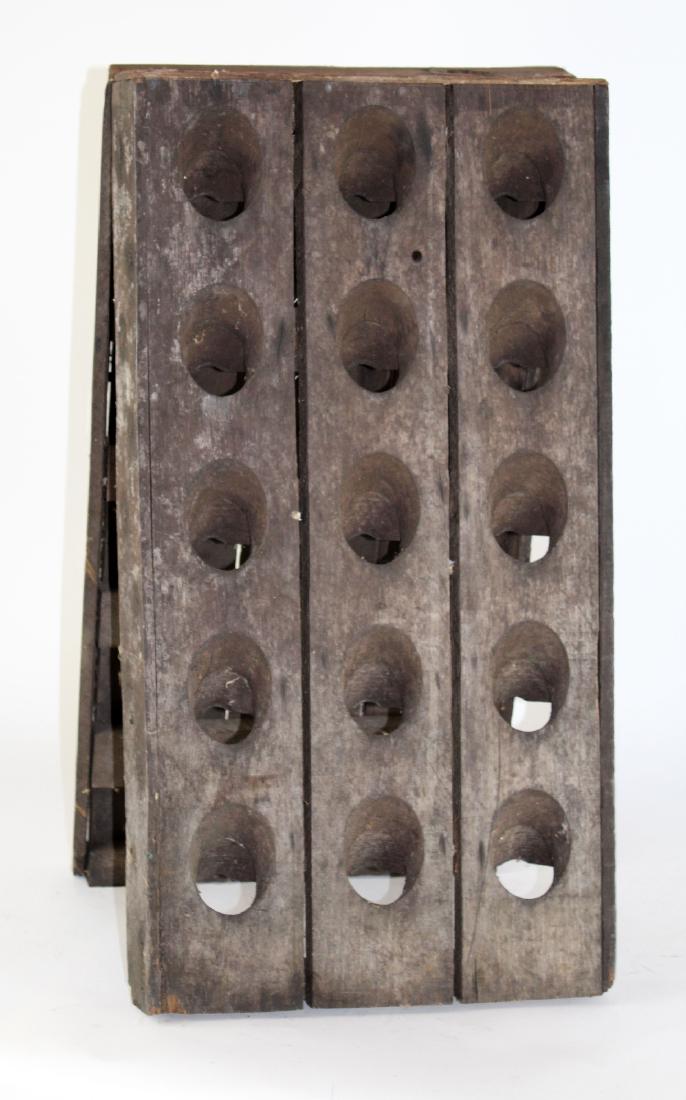 French A-frame tabletop riddling rack (1 of 3)