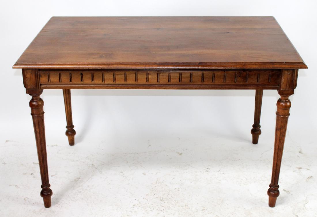 French walnut bureauplat desk (1 of 4)