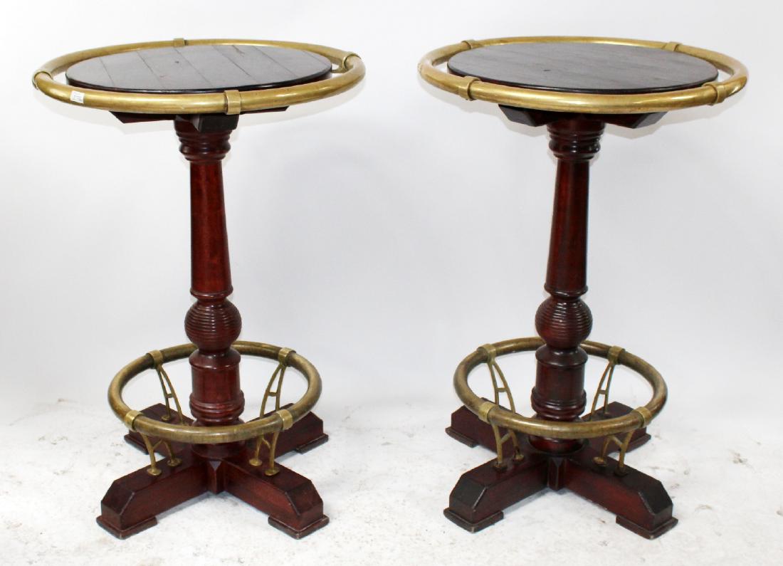 Pair of French pub tables (1 of 5)