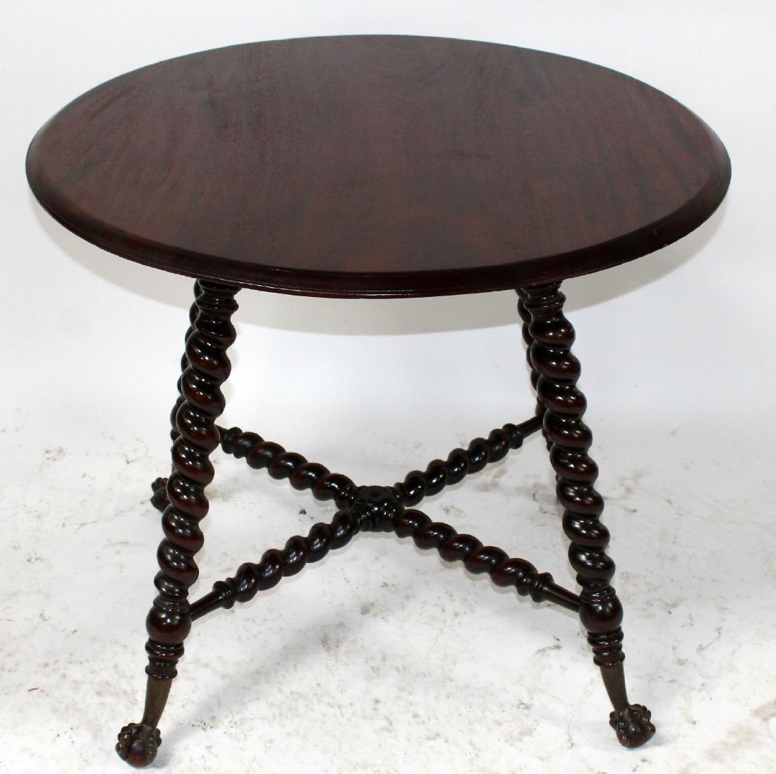 American mahogany foyer table (1 of 4)