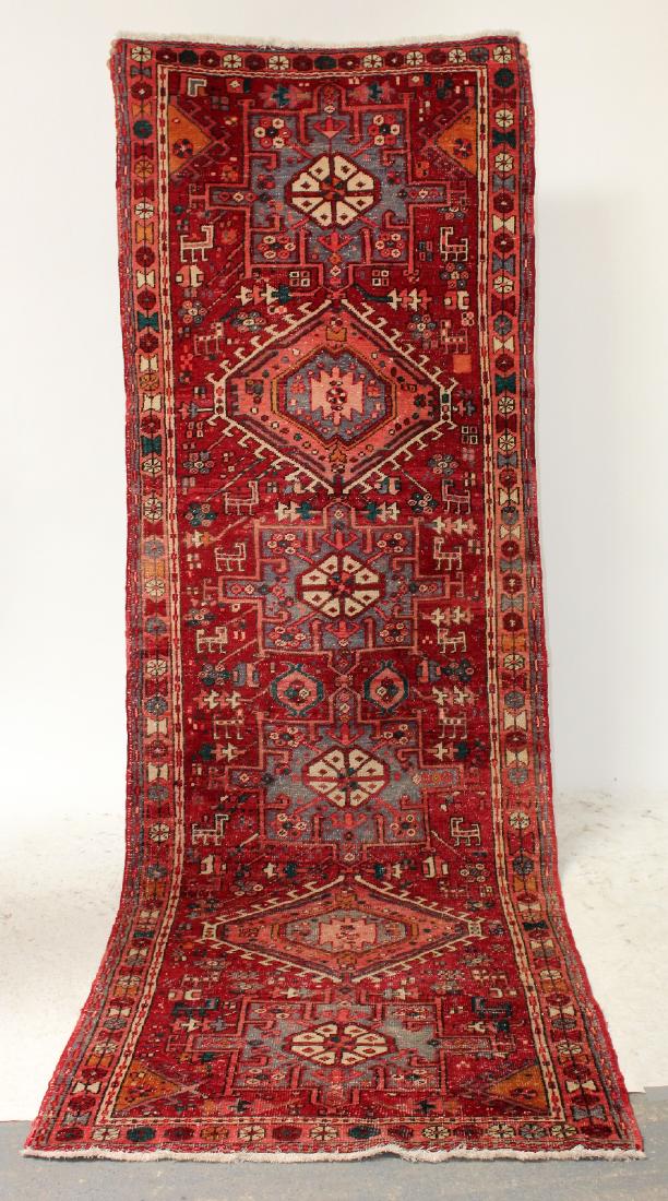3'9" x 11'3" Persian wool runner (1 of 4)