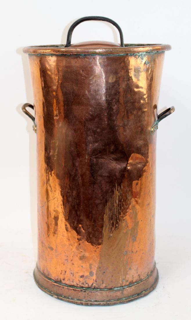 Antique French copper pot (1 of 5)