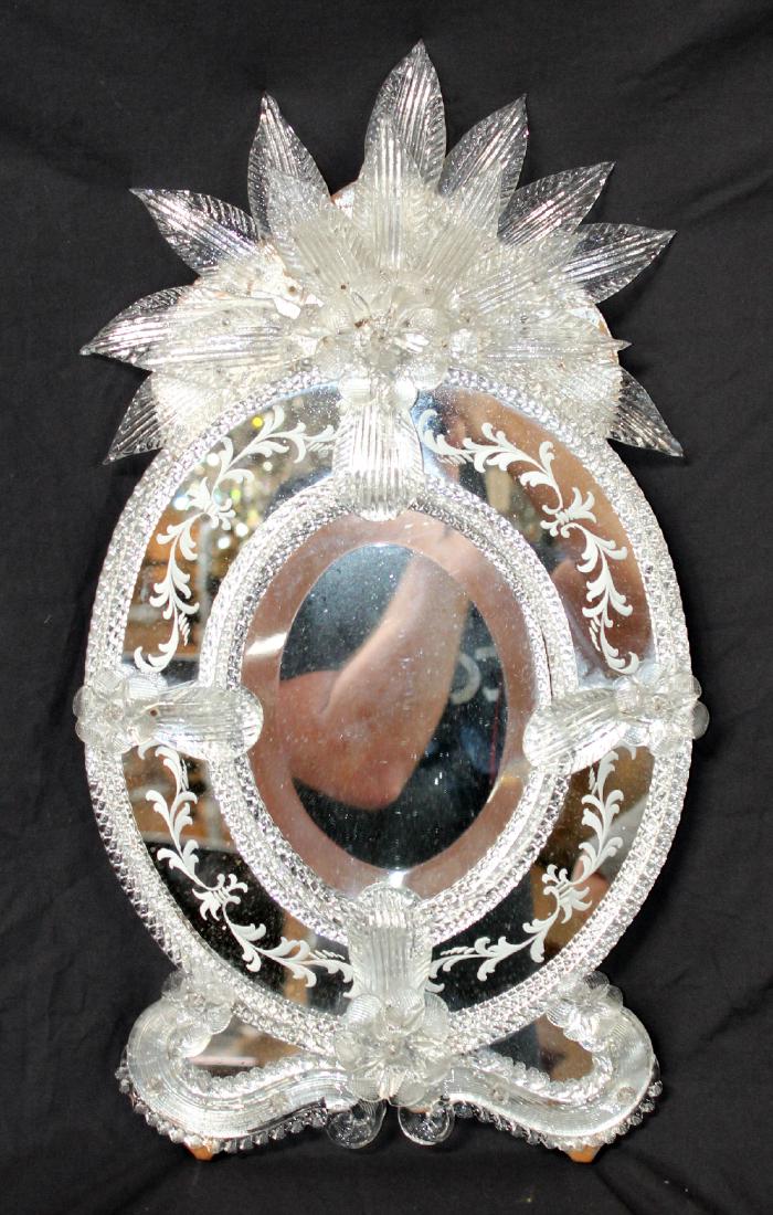 Vintage Venetian glass vanity mirror (1 of 5)