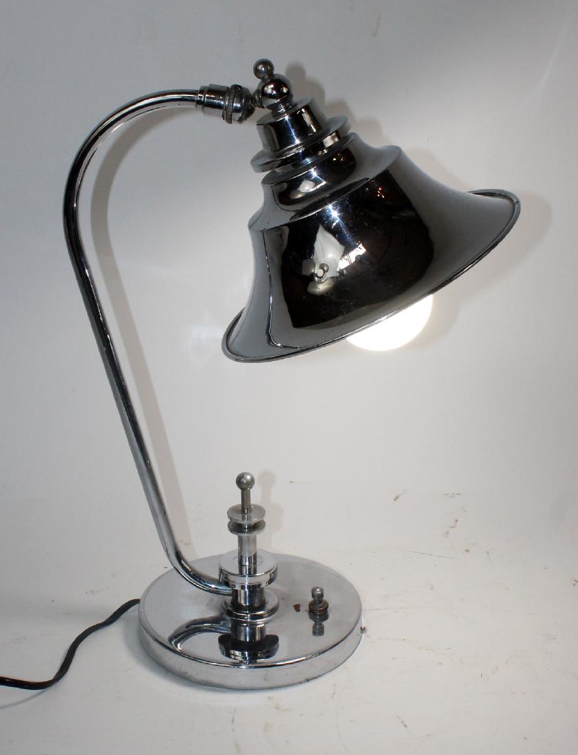 Art Deco chrome desk lamp (1 of 3)