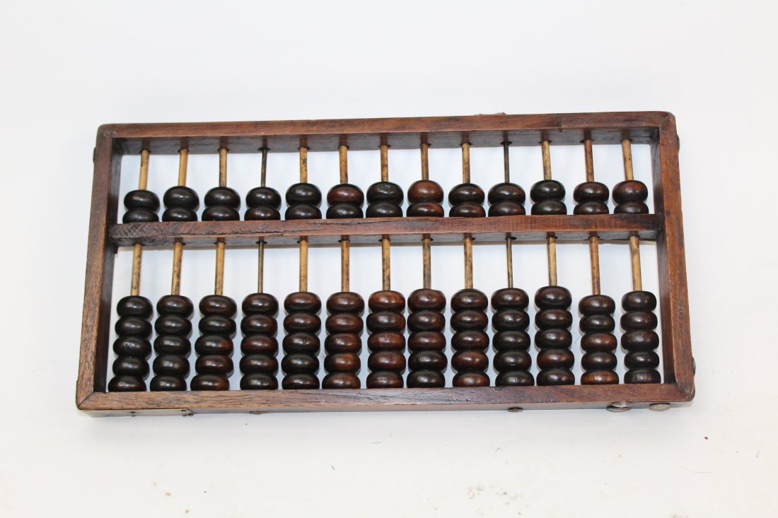 Chinese wooden abacus (1 of 6)