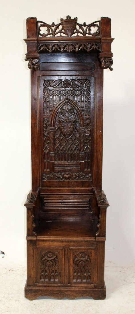 French Gothic bishops chair (1 of 7)