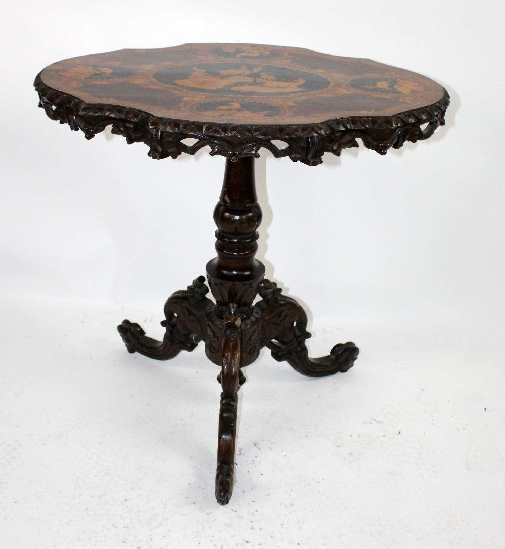 Swiss Black Forest tilt top table (1 of 7)