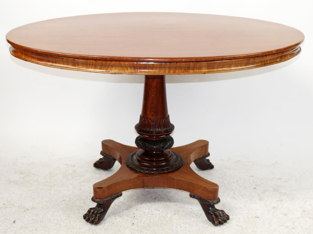 Empire breakfast table on paw feet (1 of 4)