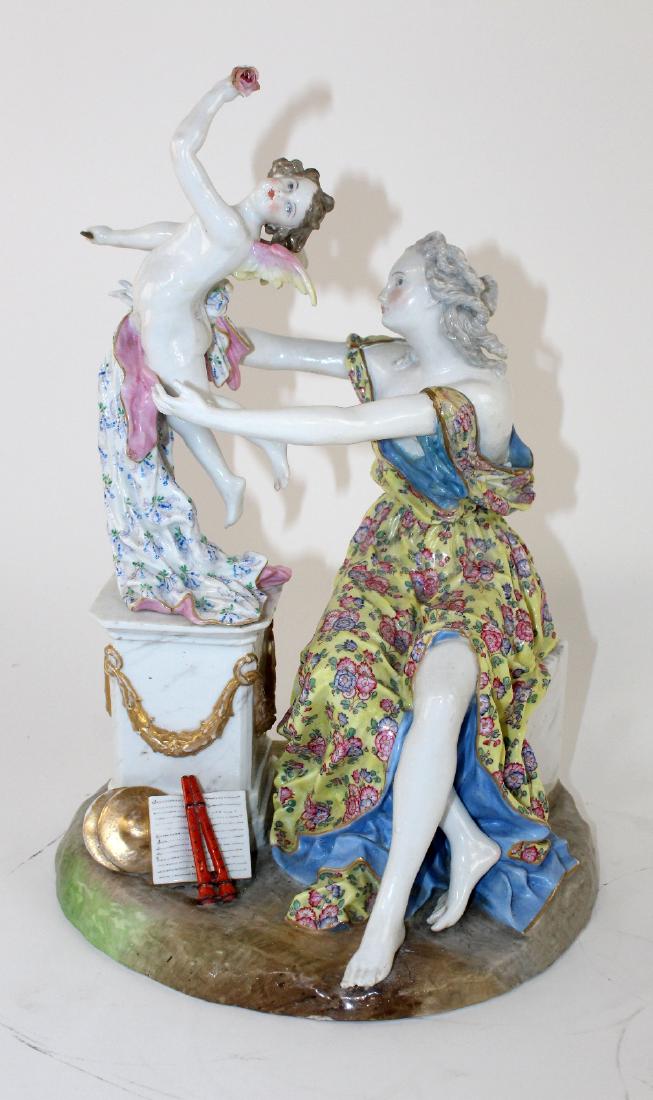 German porcelain figural group (1 of 8)