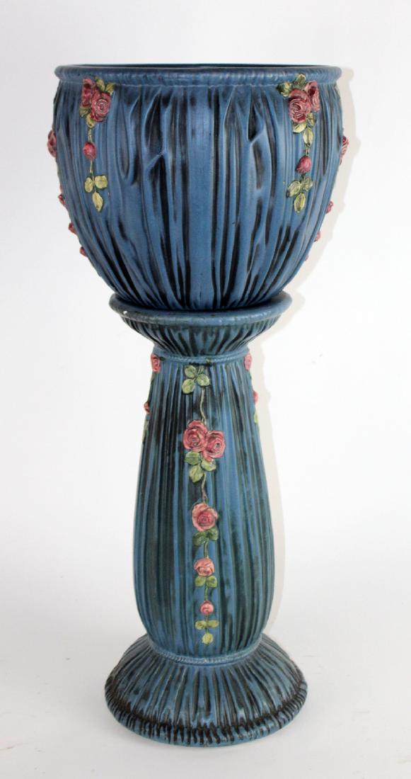 Weller jardinere with pedestal (1 of 4)