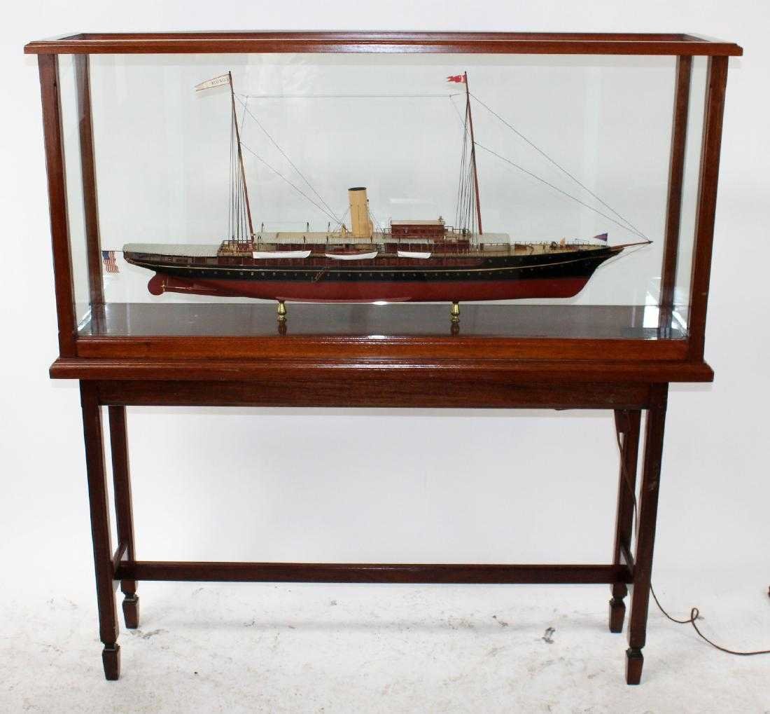 American steam yacht ship model "Corsair" (1 of 8)