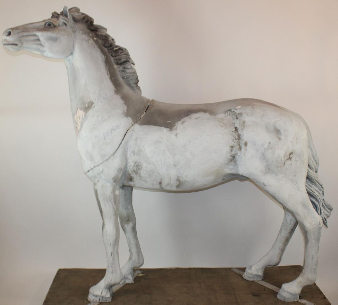 French theater prop lifesize horse sculpture (1 of 7)